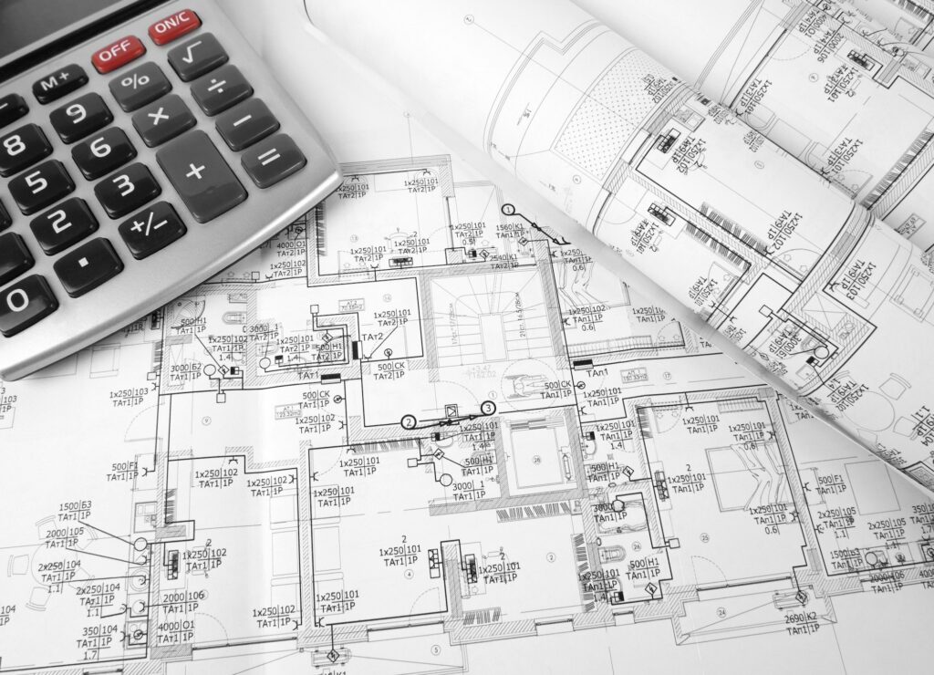 The plan of electrical installation